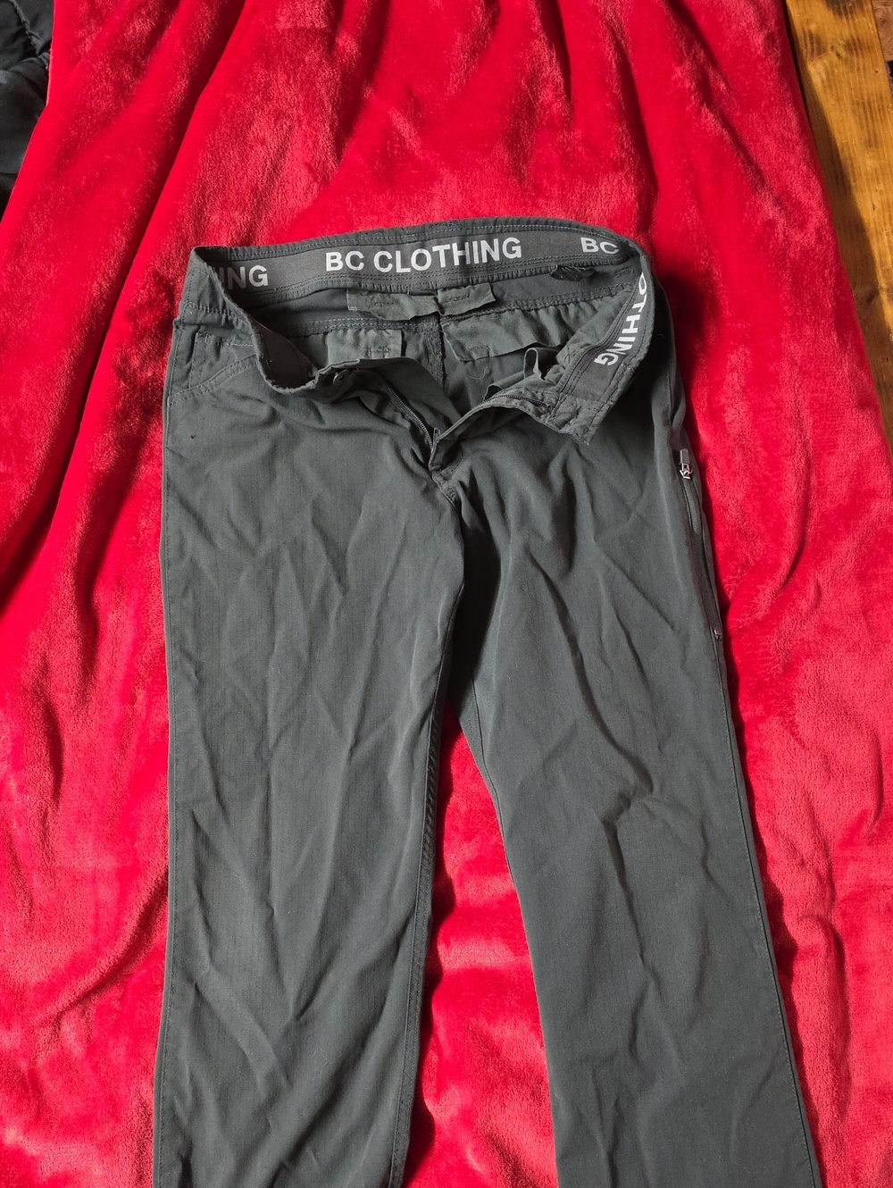 BC Clothing Men’s Black Pants — Comfort Fit
